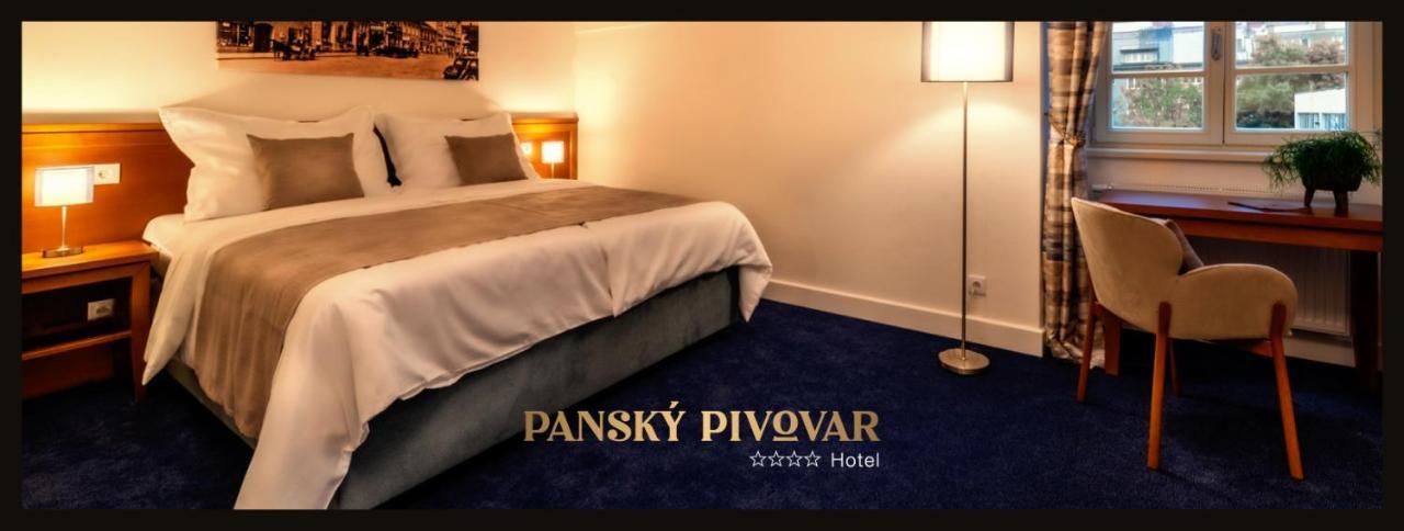 Hotel Pansky Pivovar Holešov Buitenkant foto
